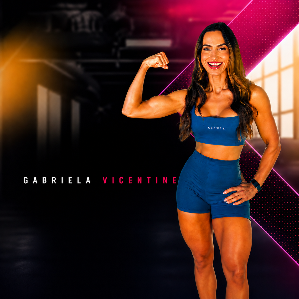 Gabriela Vicentine especialista em treino em casa